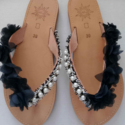 Χειροποίητα δερμάτινα σανδάλια