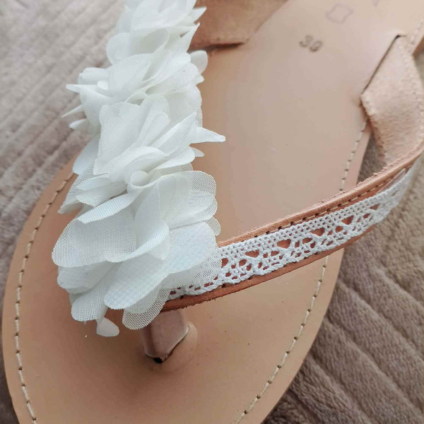 Χειροποίητα δερμάτινα σανδάλια