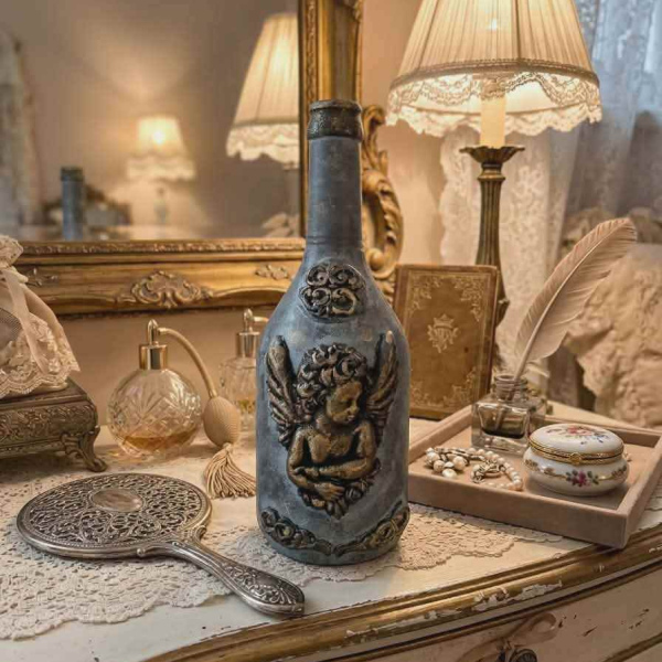 Μπουκάλι decoupage