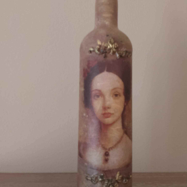 Μπουκάλι decoupage