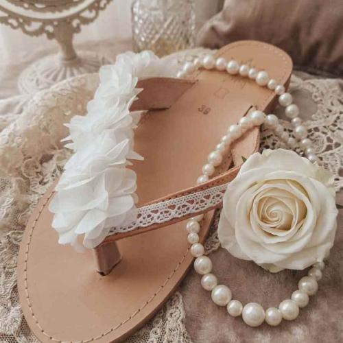 Χειροποίητα δερμάτινα σανδάλια