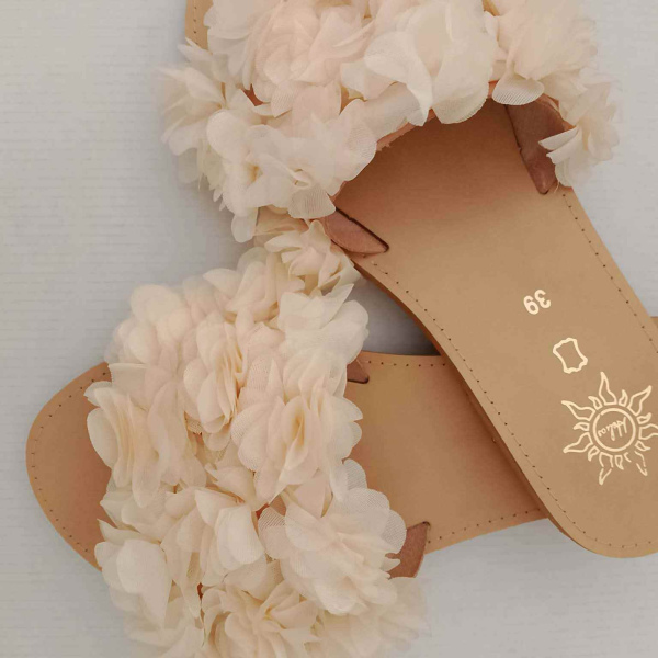 Χειροποίητα δερμάτινα σανδάλια