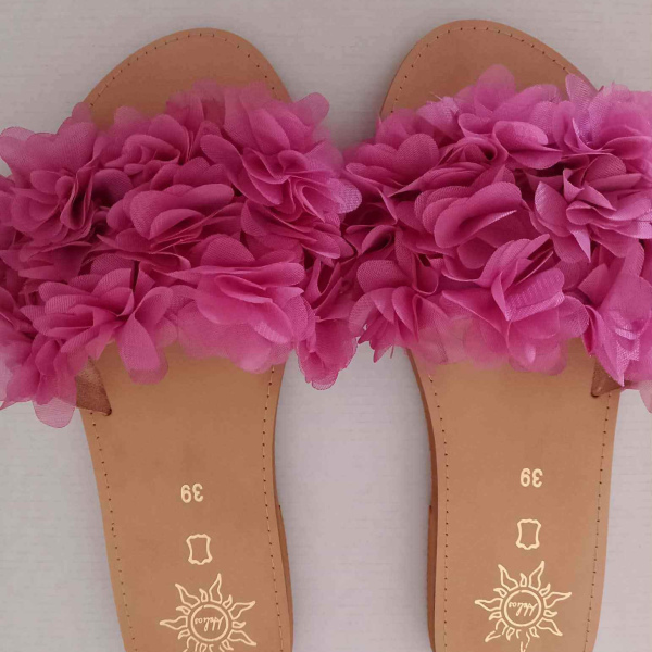 Χειροποίητα δερμάτινα σανδάλια