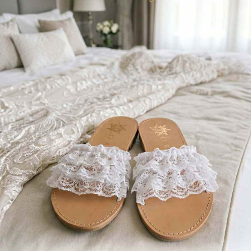 Χειροποίητα δερμάτινα σανδάλια