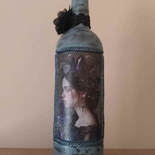 Μπουκάλι decoupage