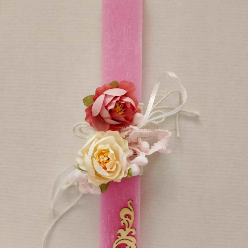 Λαμπάδα λουλούδια