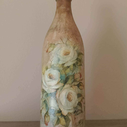 Μπουκάλι decoupage