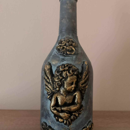 Μπουκάλι decoupage