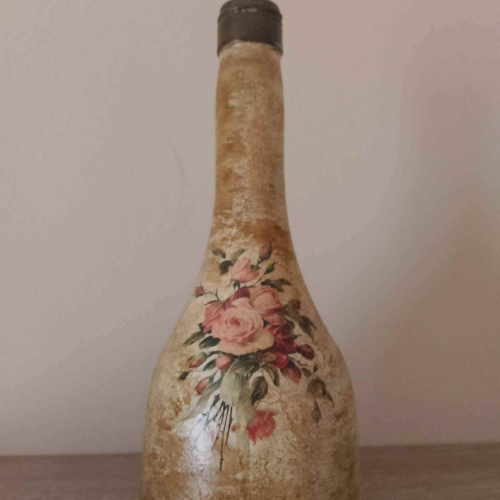 Μπουκάλι decoupage