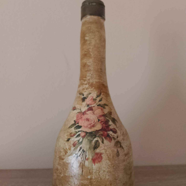 Μπουκάλι decoupage