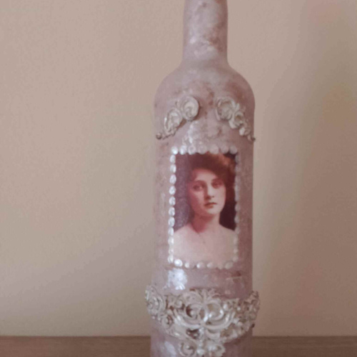 Μπουκάλι decoupage